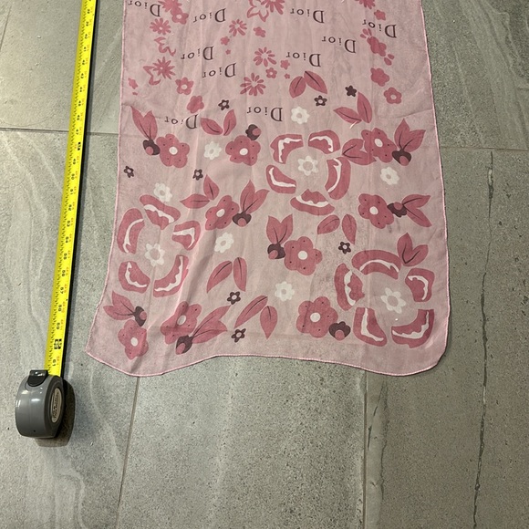 Rare Vintage Dior Blended Silk Scarf Square - Picture 6 of 7